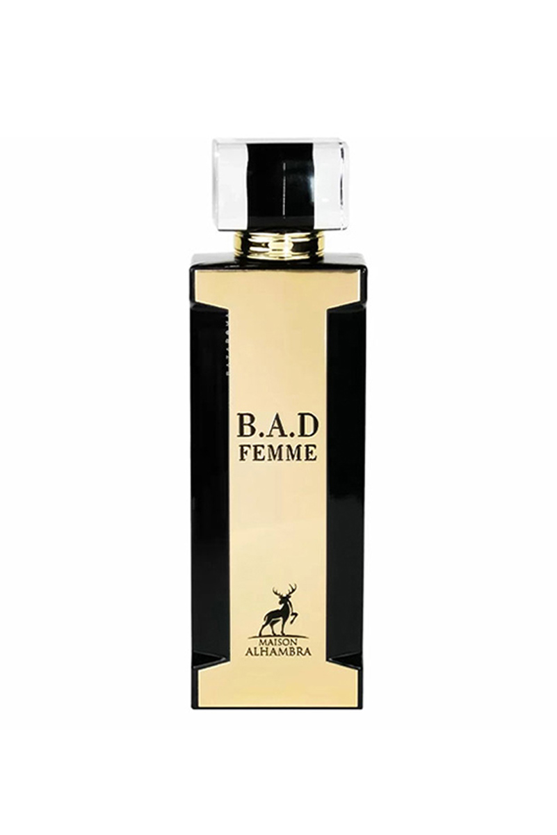 عطر ادکلن الحمبرا بد فمه (مشابه کارولینا هررا گودگرل مشکی) | Alhambra B.A.D Femme
