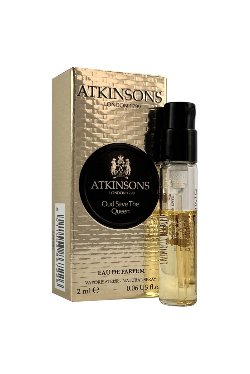سمپل عطر اتکینسونز عود سیو د کویین | Atkinsons Oud Save The Queen EDP Sample